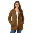 thumbnail image 1 of Woman Within Plus Size Knit Blazer Oversized Work & Casual, 1 of 6
