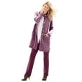 thumbnail image 1 of Woman Within Plus Size Marled Jacket Duster Sweater, 1 of 3