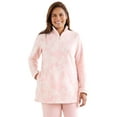 thumbnail image 1 of Woman Within Plus Size Microfleece Quarter-Zip Pullover, 1 of 6