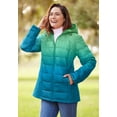 thumbnail image 1 of Woman Within Plus Size Packable Puffer Jacket, 1 of 5