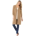 thumbnail image 1 of Woman Within Plus Size Perfect Cotton Duster Sweater, 1 of 6