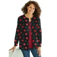 thumbnail image 1 of Woman Within Plus Size Perfect Long-Sleeve Cardigan Sweater, 1 of 5
