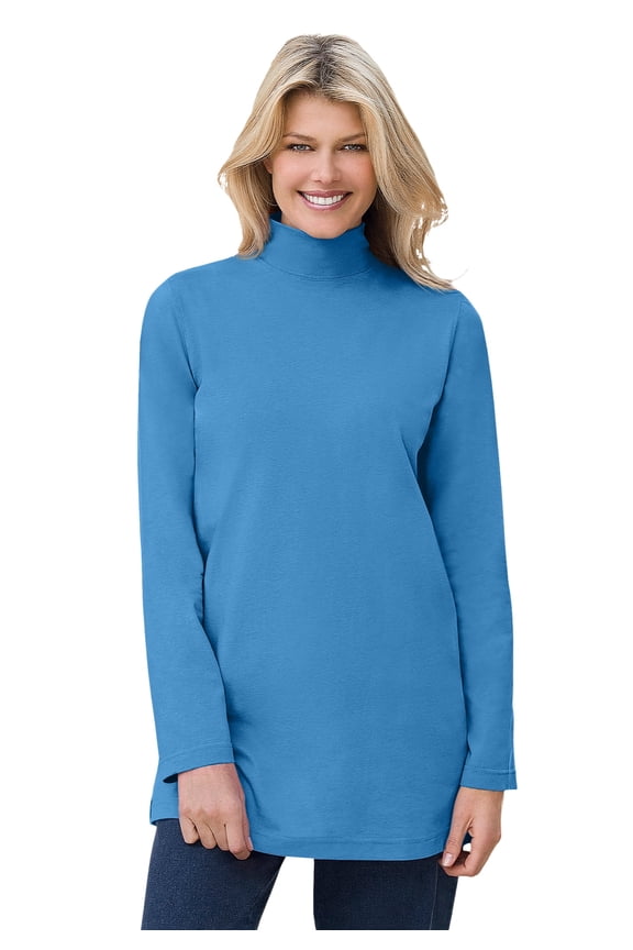 Plus Size Perfect Mockneck Tunic