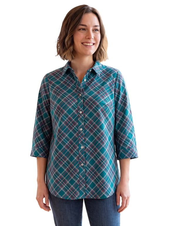 Plus Size Perfect Pintuck Tunic
