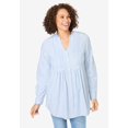 thumbnail image 1 of Woman Within Plus Size Perfect Pintuck Tunic, 1 of 4