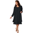 thumbnail image 1 of Woman Within Plus Size Petite 2-Piece Jacket Dress, 1 of 5