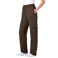 thumbnail image 1 of Woman Within Plus Size Petite Better-Fleece Pull-On Cargo Sweatpants, 1 of 2