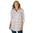 thumbnail image 1 of Woman Within Plus Size Petite Perfect Long Sleeve Shirt, 1 of 6