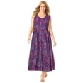 thumbnail image 1 of Woman Within Plus Size Petite Pintucked Sleeveless Dress, 1 of 2
