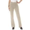 thumbnail image 1 of Woman Within Plus Size Petite Stretch Corduroy Bootcut Pant, 1 of 3