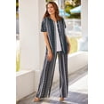 thumbnail image 1 of Woman Within Plus Size Pull-On Elastic Waist Soft Pants, 1 of 5
