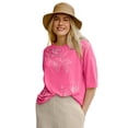 thumbnail image 1 of Woman Within Plus Size Relaxed Print Tee, 1 of 4