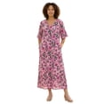 thumbnail image 1 of Woman Within Plus Size Ruffle-Sleeve Maxi-Length Dress, 1 of 1
