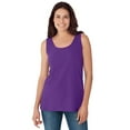 thumbnail image 1 of Woman Within Plus Size Scoopneck Tank, 1 of 6