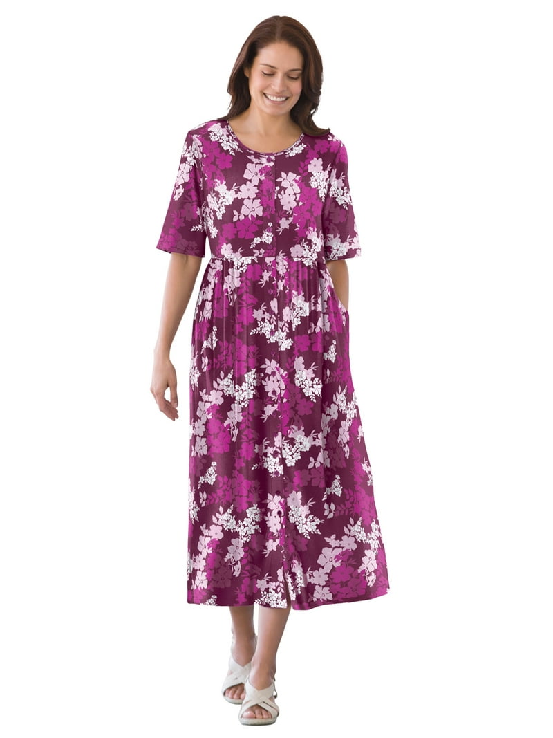 patterned summer dresses Cordelia Ruffle Floral Maxi Dress  Shop American Threads Boutique Blue Floral / M