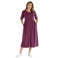 thumbnail image 1 of Woman Within Plus Size Short-Sleeve Button-Front Pocket Dress (Petite Available), 1 of 5