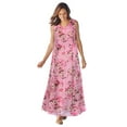 thumbnail image 1 of Woman Within Plus Size Sleeveless Crinkle Dress, 1 of 4