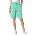 thumbnail image 1 of Woman Within Plus Size Sport Knit Short, 1 of 6