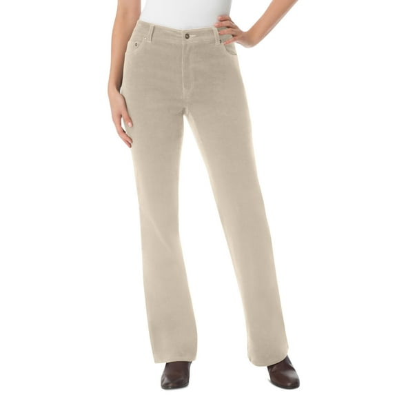 Woman Within Plus Size Stretch Corduroy Bootcut Pant