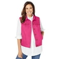 thumbnail image 1 of Woman Within Plus Size Stretch Denim Vest Jean Vest, 1 of 6