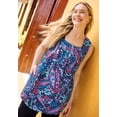 thumbnail image 1 of Woman Within Plus Size Swing Square Neck Pocket Tunic, 1 of 6