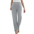 thumbnail image 1 of Woman Within Plus Size Petite 7-Day Corduroy Straight-Leg Pant, 1 of 3
