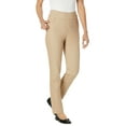thumbnail image 1 of Woman Within Plus Size Tall Flex Slim-Leg Pull-On Gap-Free Stretch-Denim Jeans, 1 of 6