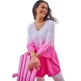 thumbnail image 1 of Woman Within Plus Size Three-Quarter Bell Sleeve Tunic, 1 of 5