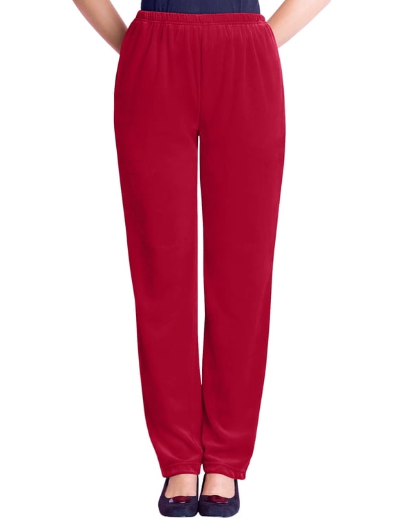 Plus Size Velour Pant