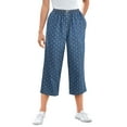 thumbnail image 1 of Woman Within Women's Plus Size 7-Day Denim Capri Pants, 1 of 6
