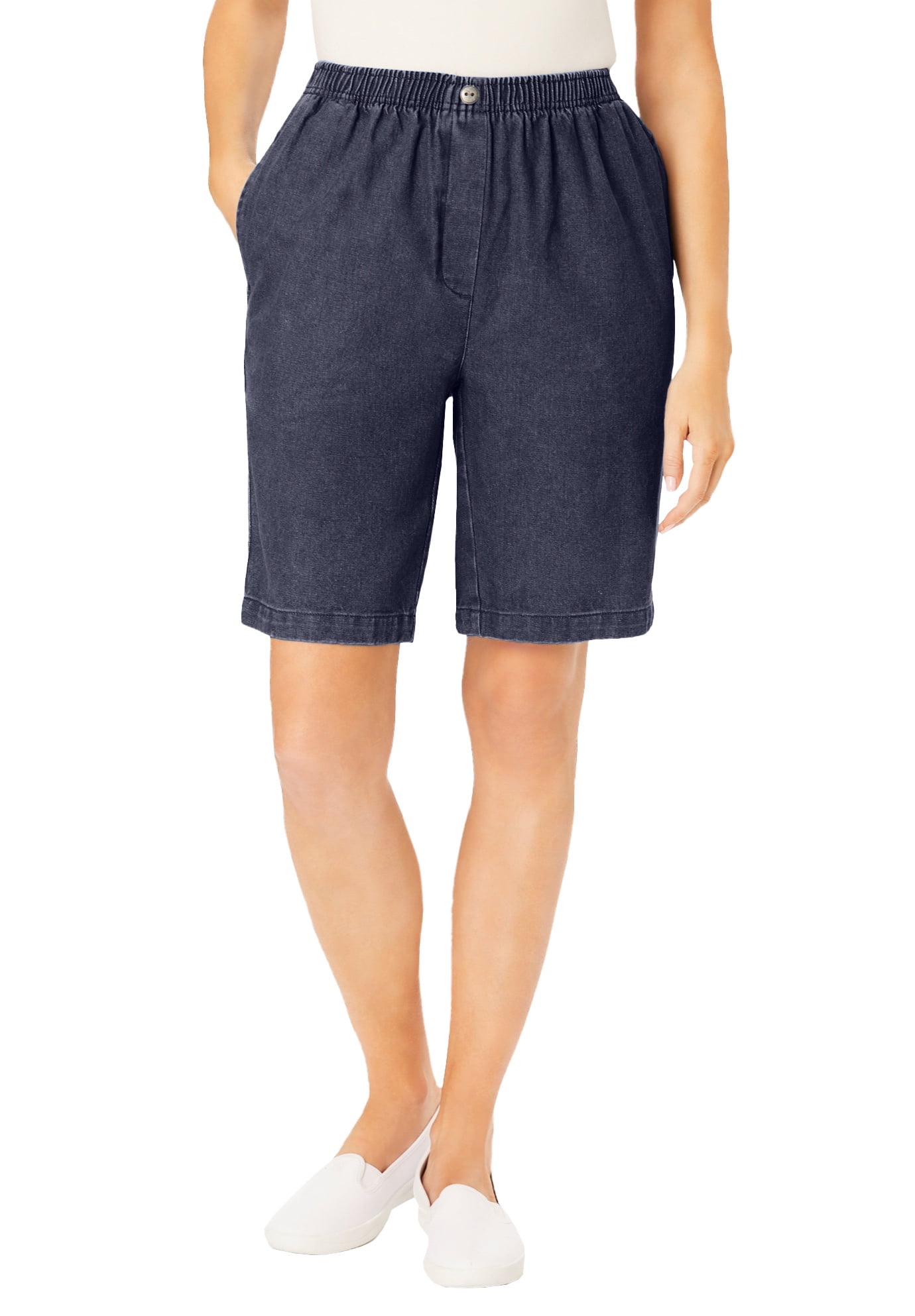JENA PRINTED COTTON DENIM SHORT A-LINE DRESS main image 0