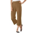 thumbnail image 1 of Woman Within Plus Size 7-Day Knit Capri, 1 of 6