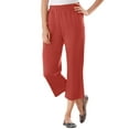 thumbnail image 1 of Woman Within Plus Size 7-Day Knit Capri, 1 of 6