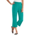 thumbnail image 1 of Woman Within Plus Size 7-Day Knit Capri, 1 of 6