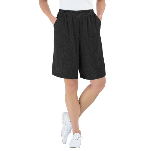 Woman Within Plus Size 7-Day Knit Short