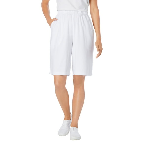 Woman Within Plus Size 7-Day Knit Short