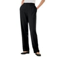thumbnail image 1 of Woman Within Plus Size 7-Day Knit Straight Leg Pant, 1 of 5