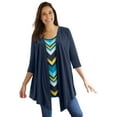 thumbnail image 1 of Woman Within Plus Size 7-Day Layered 2-In-1 Tunic, 1 of 6