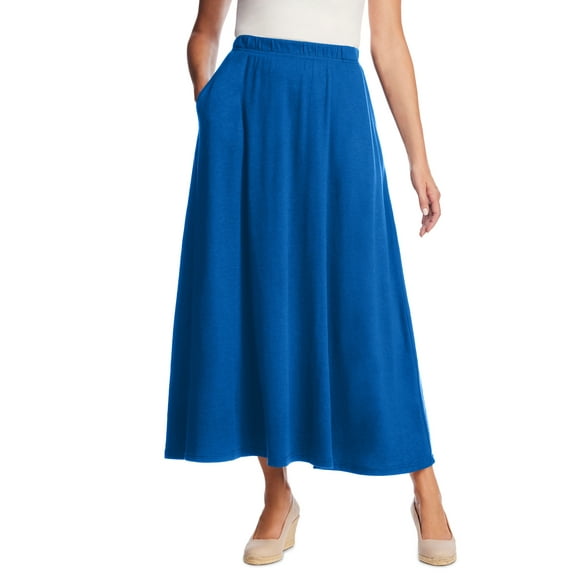 Woman Within Plus Size 7-Day Maxi Skirt