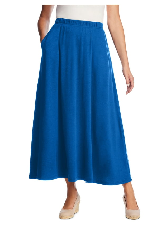 Plus Size 7-Day Maxi Skirt