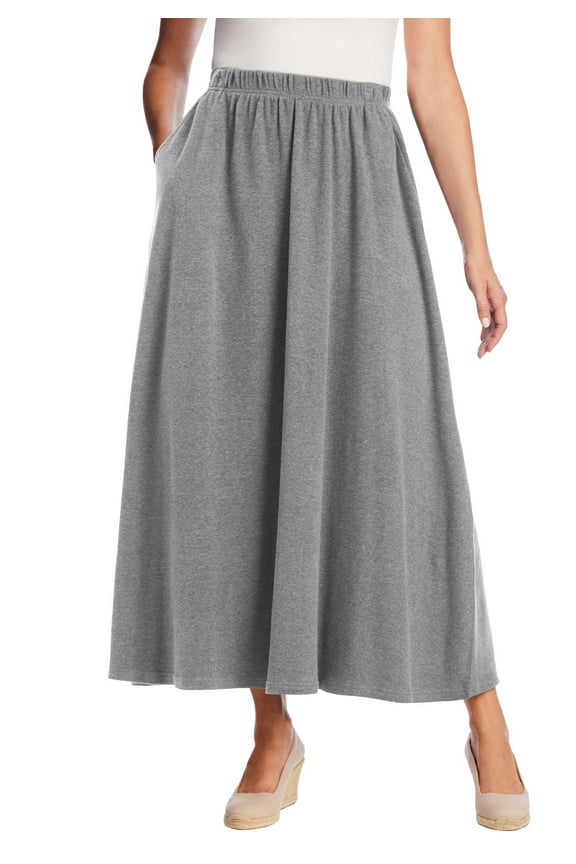 Plus Size 7-Day Maxi Skirt