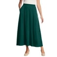 thumbnail image 1 of Woman Within Plus Size 7-Day Maxi Skirt, 1 of 6