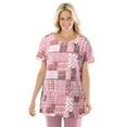 thumbnail image 1 of Woman Within Plus Size 7-Day Notch-Neck Tunic, 1 of 6