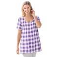 thumbnail image 1 of Woman Within Plus Size A-Line Knit Tunic, 1 of 5
