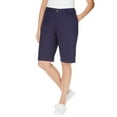 thumbnail image 1 of Woman Within Plus Size Adjustable Waist Chino Short, 1 of 2