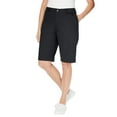 thumbnail image 1 of Woman Within Plus Size Adjustable Waist Chino Short, 1 of 2