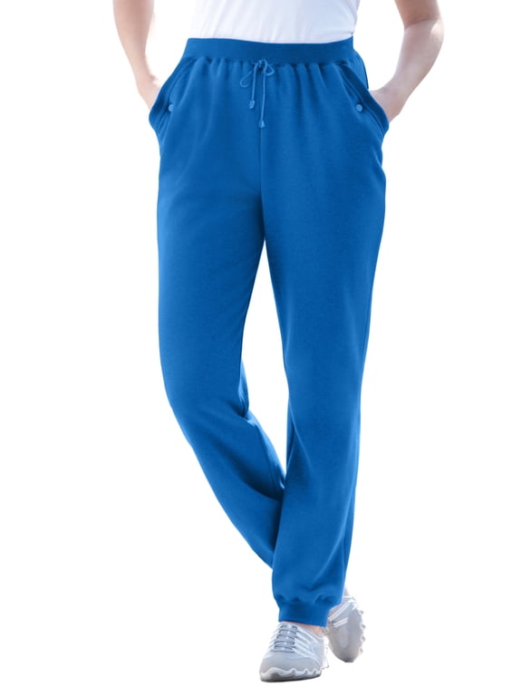Plus Size Tall Better-Fleece Pull-On Jogger Sweatpants