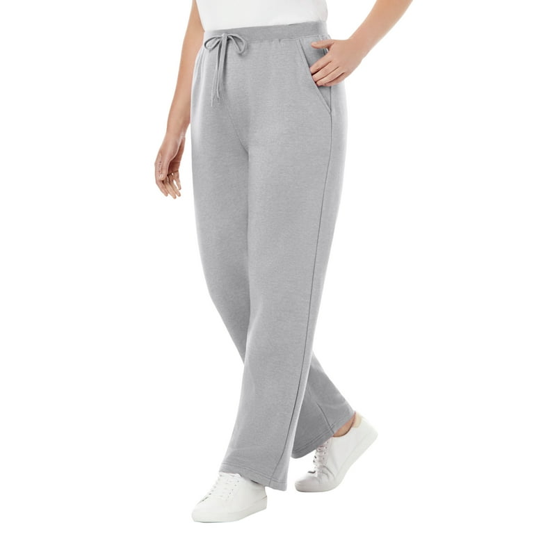 Women's sweatpants without elastic ankles hotsell