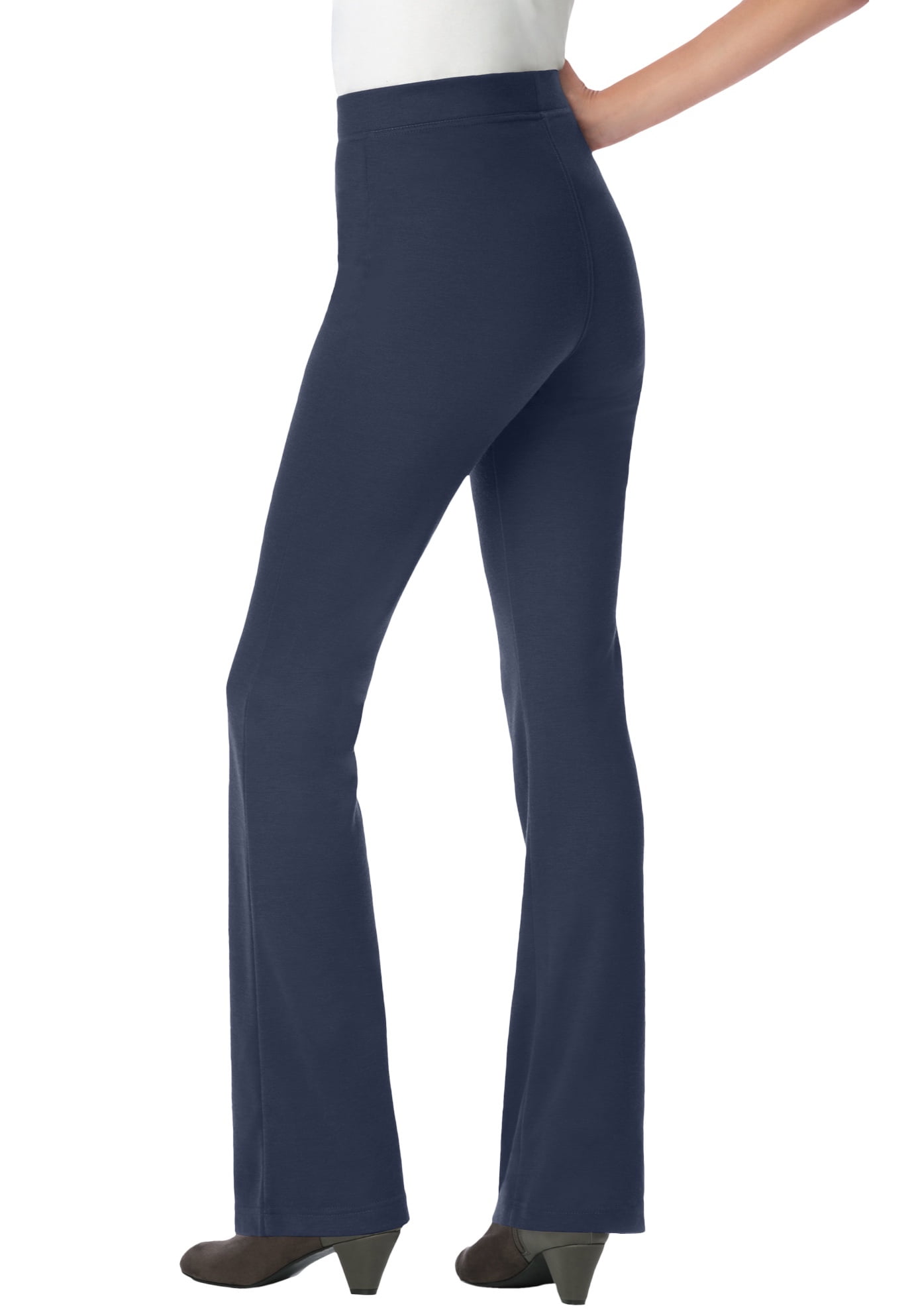 Plus size sale bootcut ponte pants