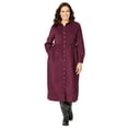 thumbnail image 1 of Woman Within Plus Size Button Front Corduroy Dress, 1 of 3